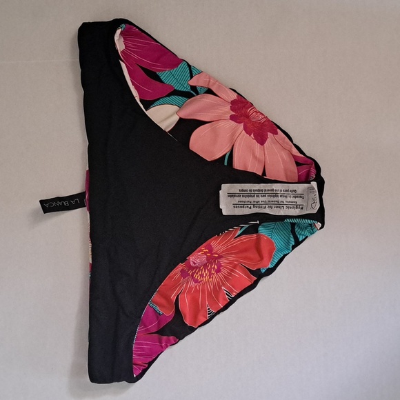 La Blanca IN FULL BLOOM FLORAL MULTI Reversible Hipster Bikini Bottom - Picture 9 of 10